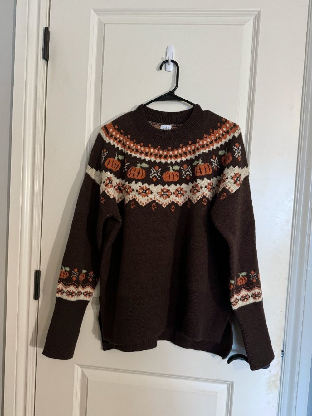 Grace + Karma pumpkin sweater